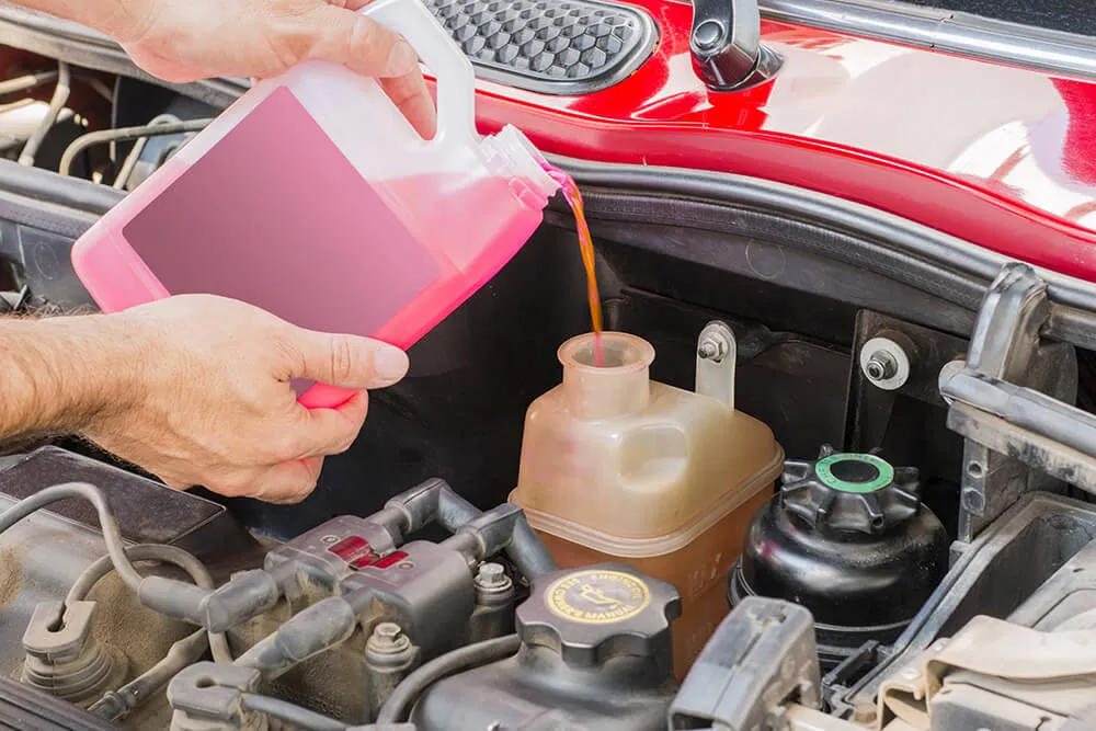 Fluids for Auto Use by Their Color